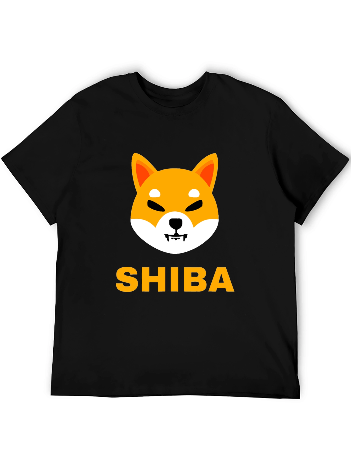 Shiba Inu Crypto Black T-Shirt
