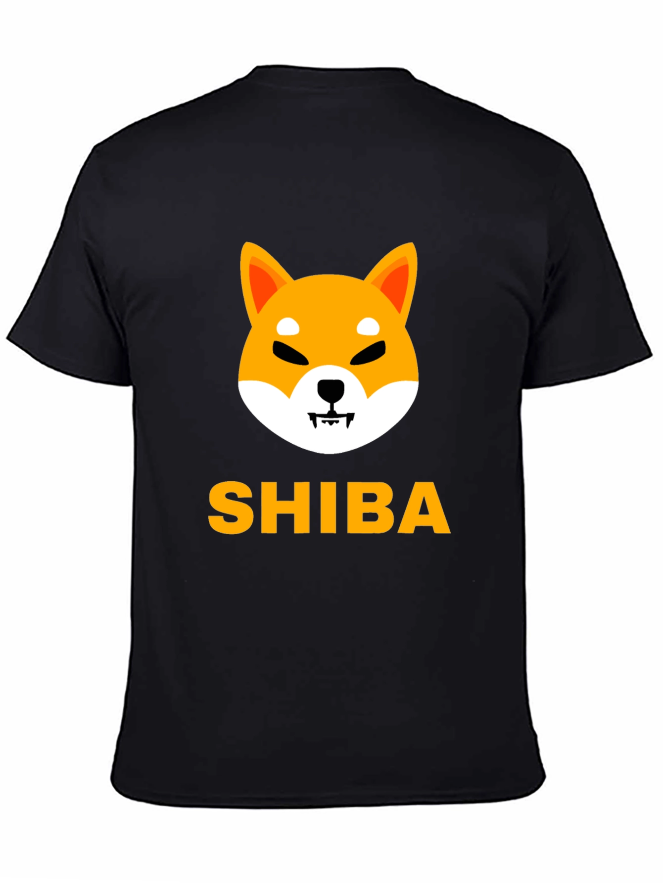 Shiba Inu Crypto Black T-Shirt
