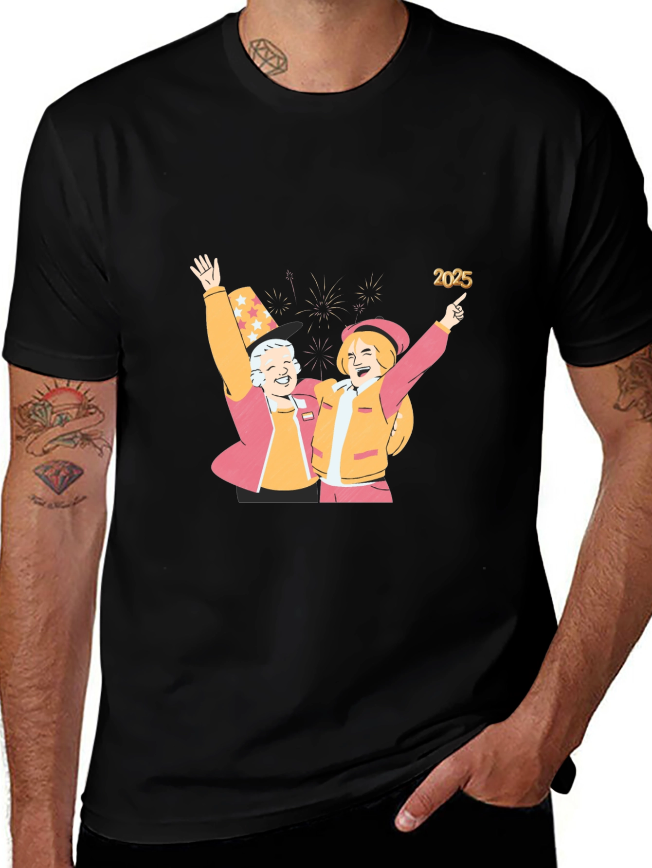New Year 2025 Graphic Tee