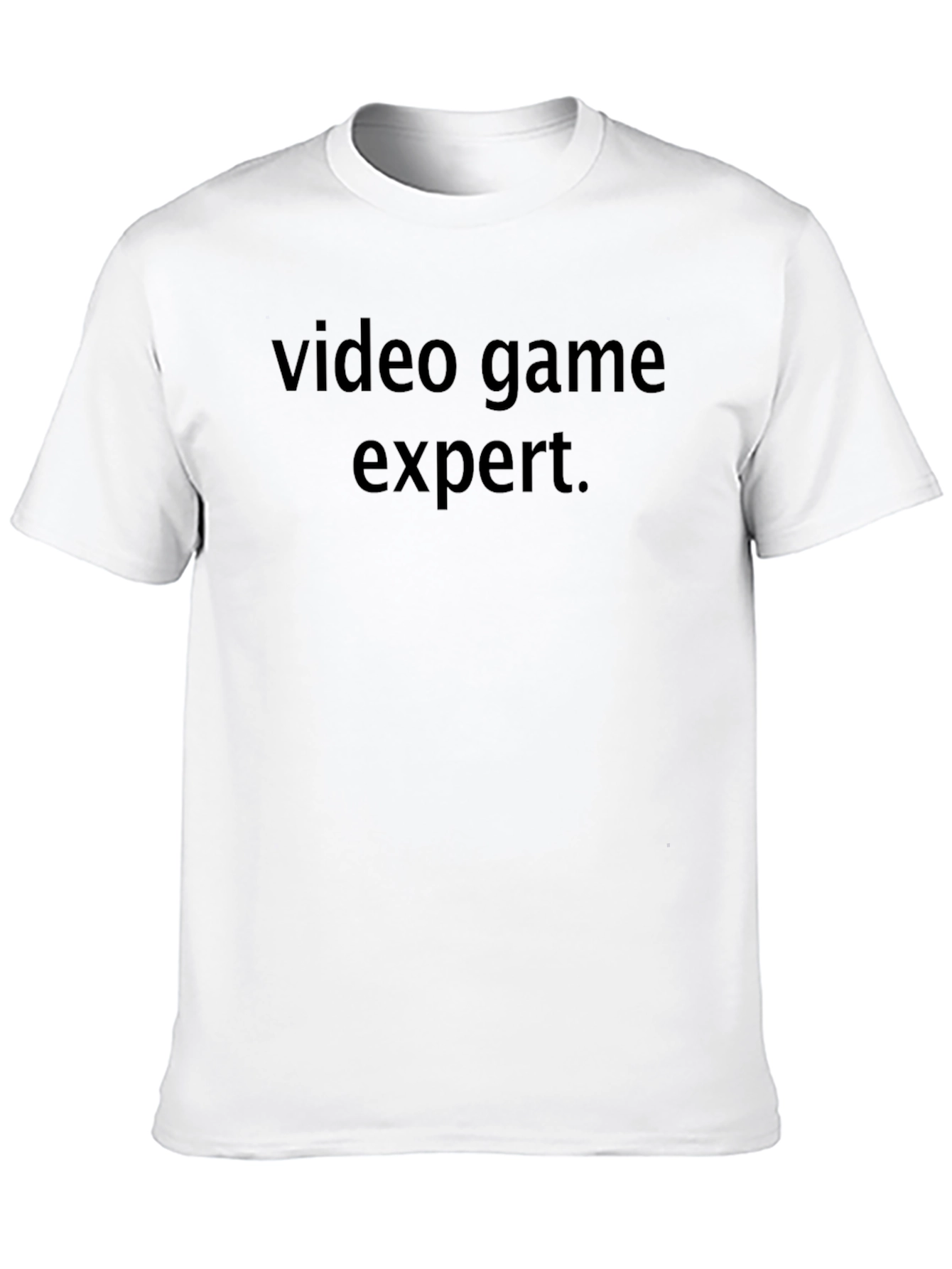 Video Game Expert Black T-Shirt - Gamer Apparel