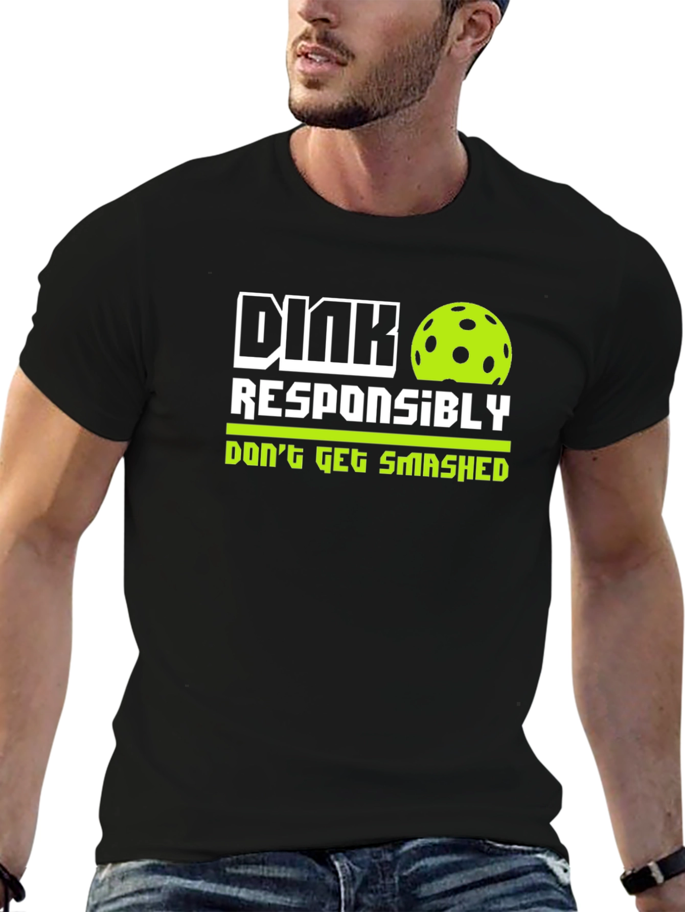 Dink Responsibly T-Shirt - Pickleball Tee