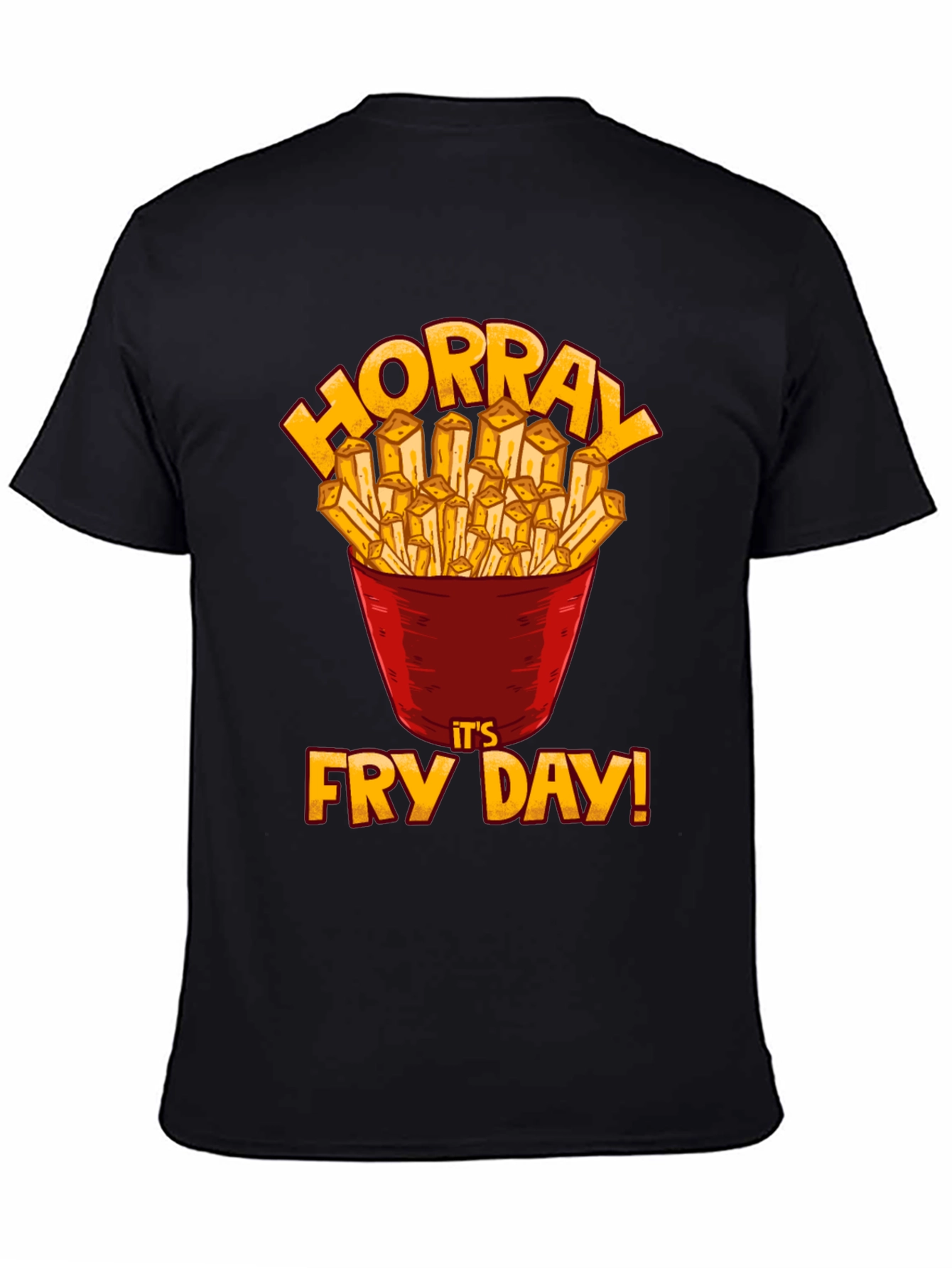 Hooray Fry Day Graphic T-Shirt