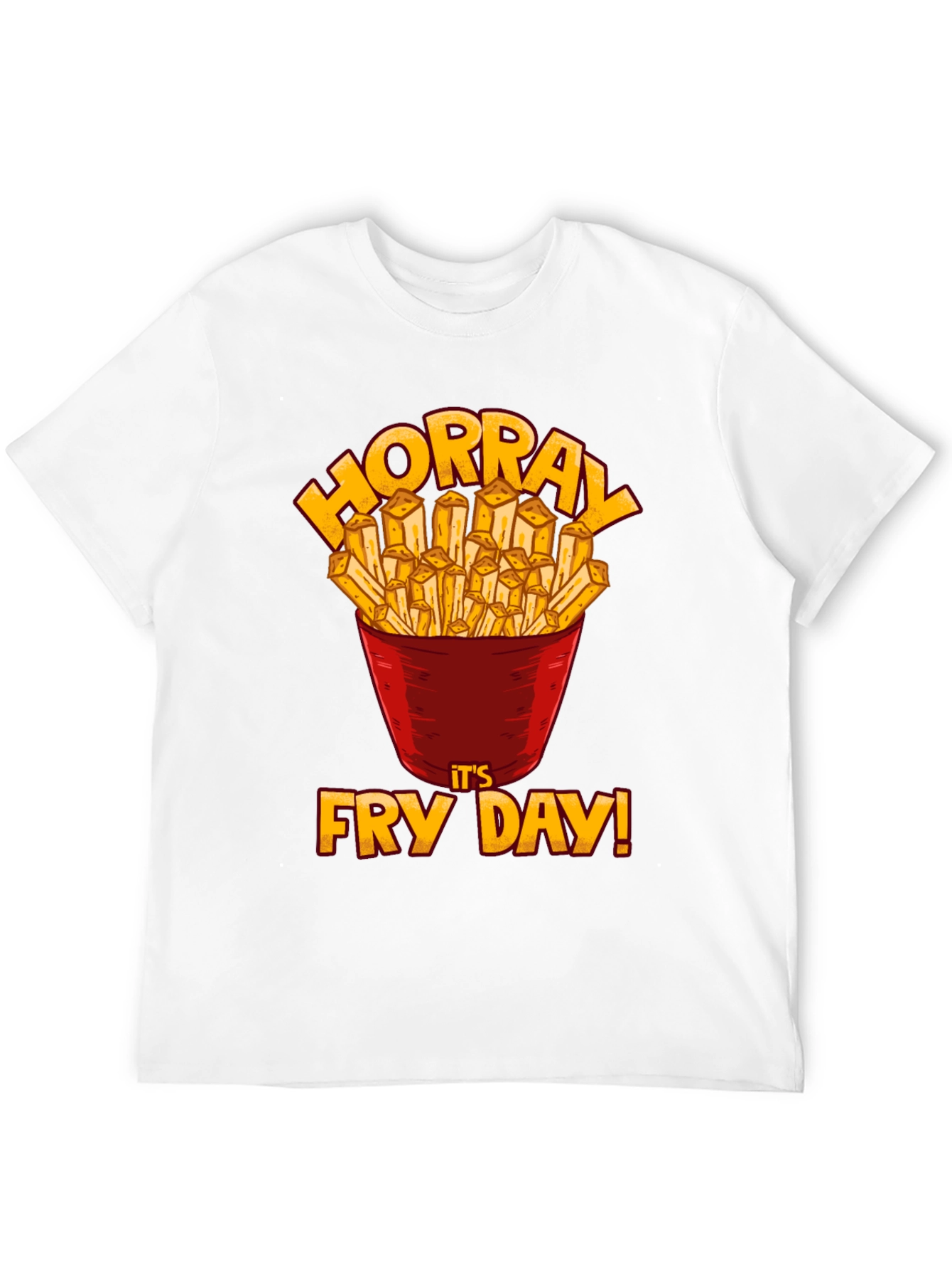 Hooray Fry Day Graphic T-Shirt