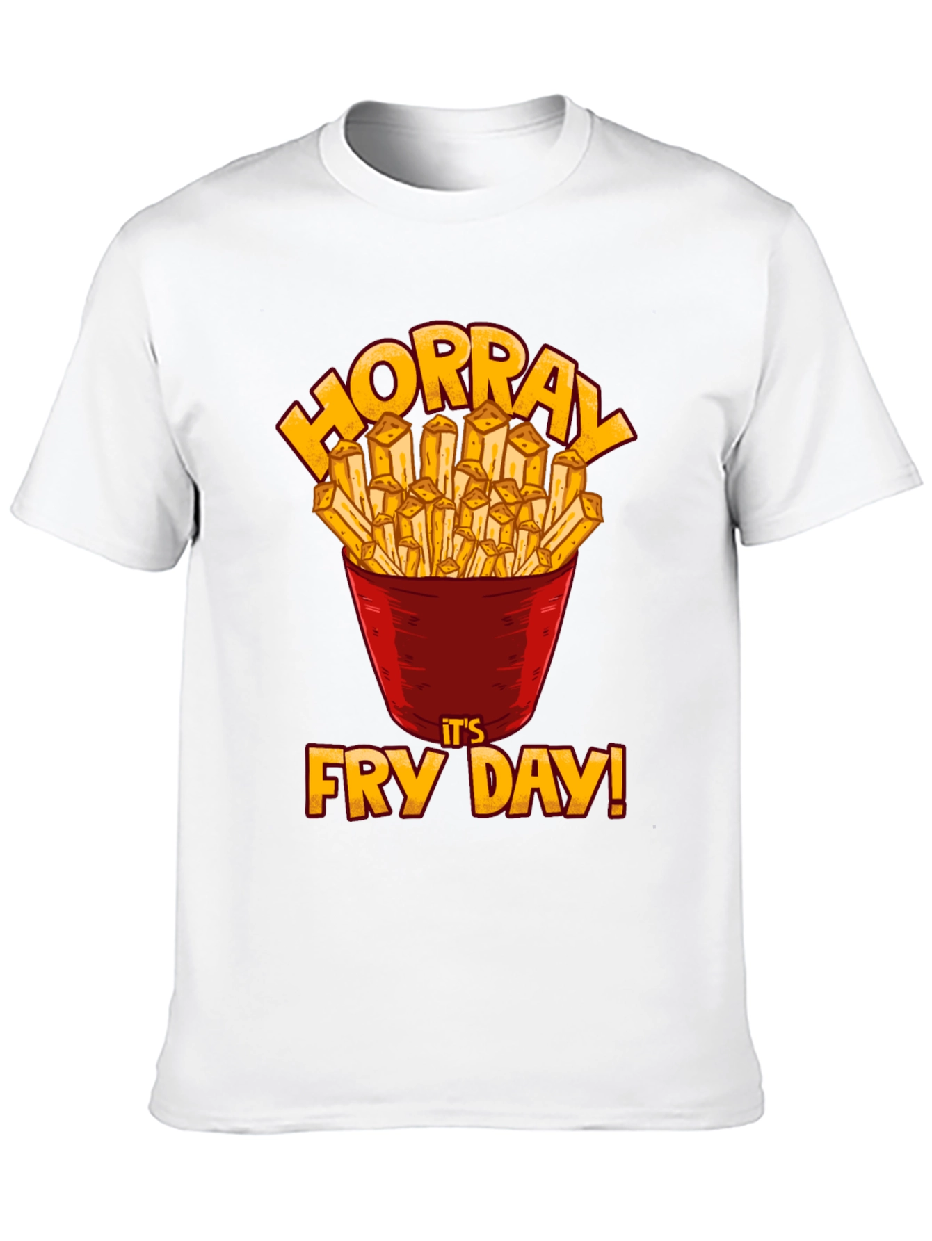 Hooray Fry Day Graphic T-Shirt