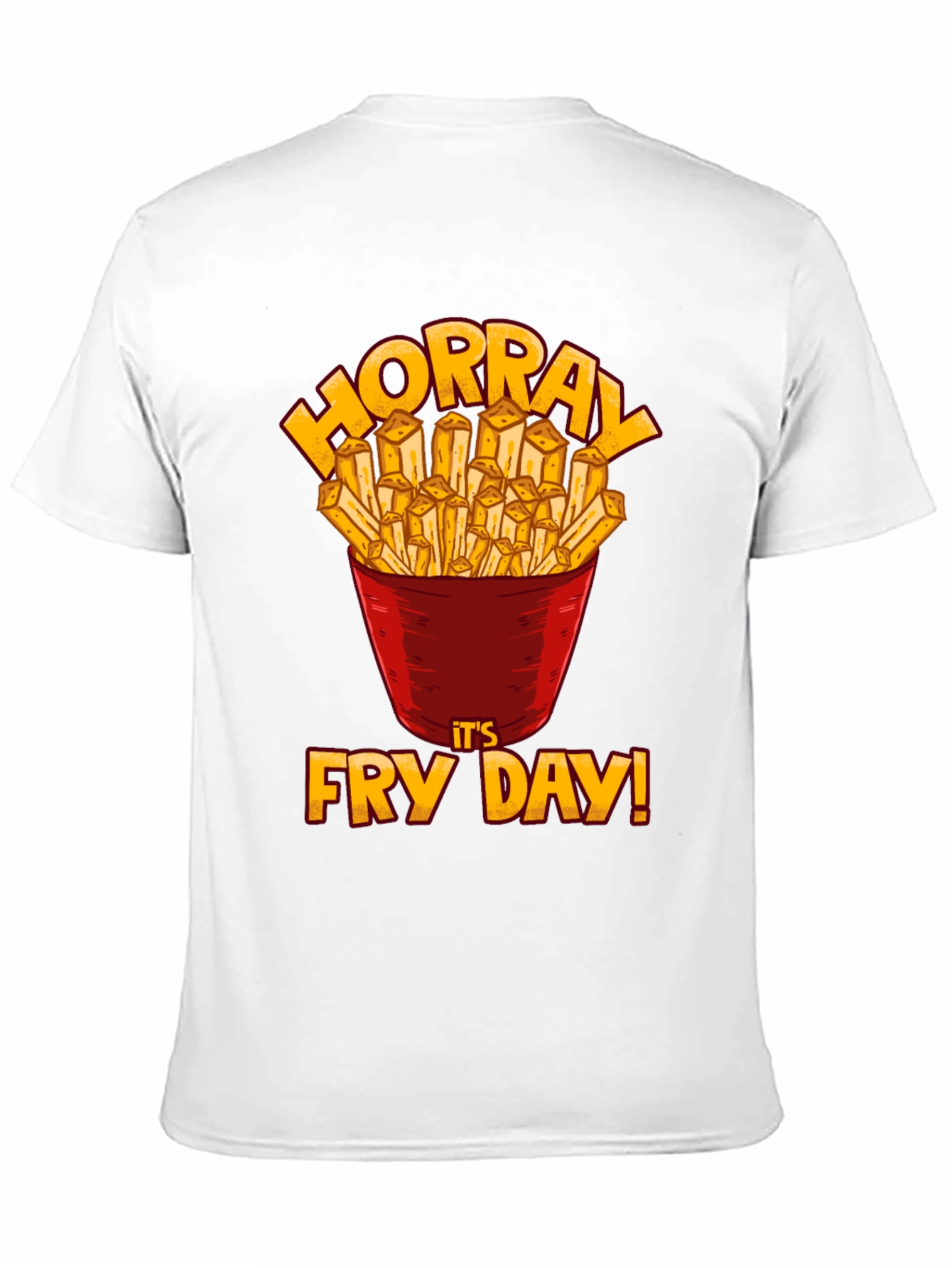 Hooray Fry Day Graphic T-Shirt