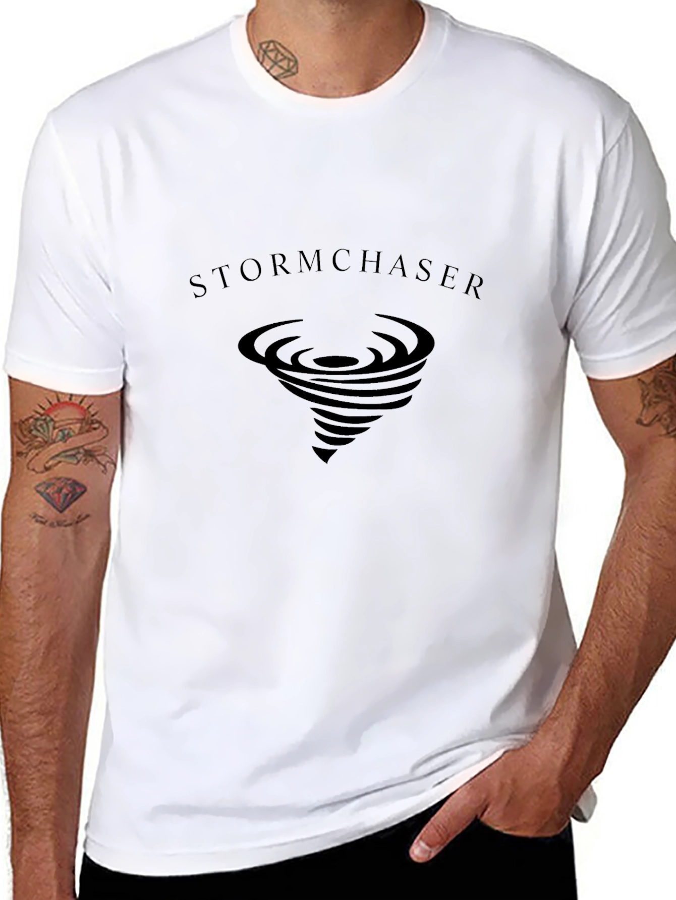 Stormchaser Graphic Tee - Black