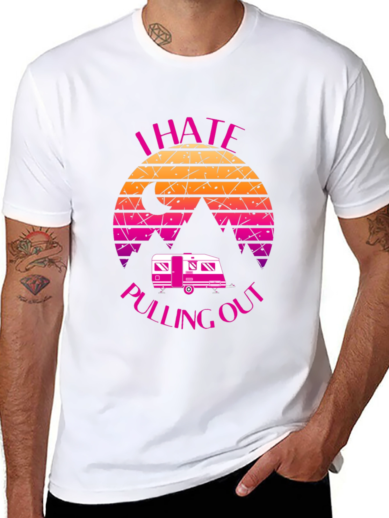 I Hate Pulling Out Camper T-Shirt
