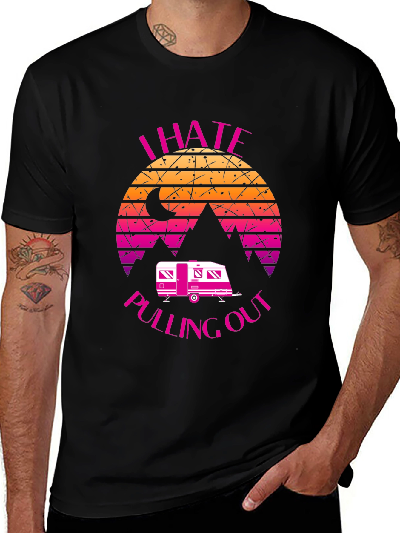 I Hate Pulling Out Camper T-Shirt