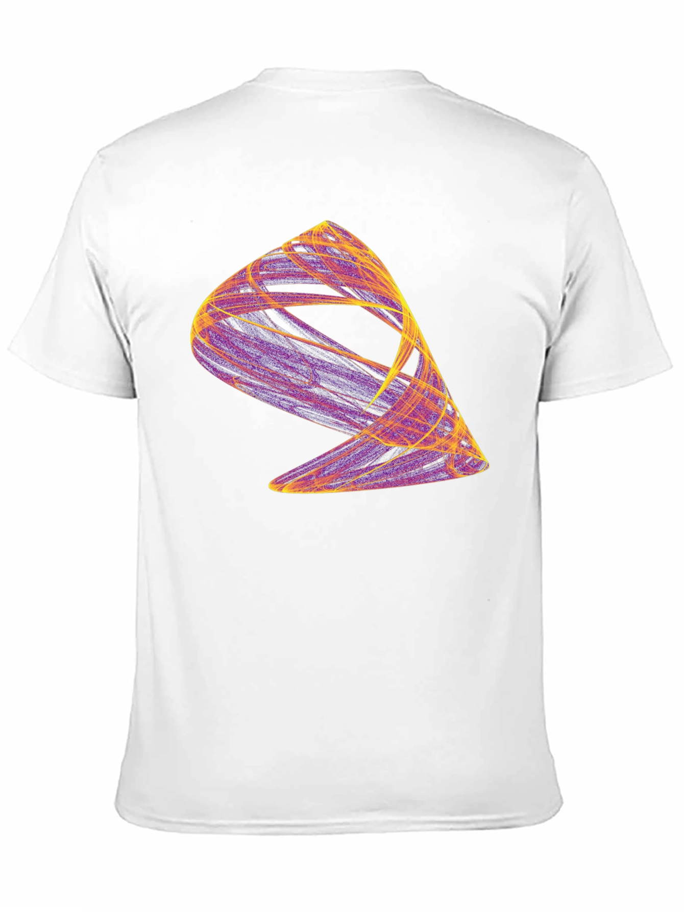 Abstract Swirl Graphic Tee - Unique Design