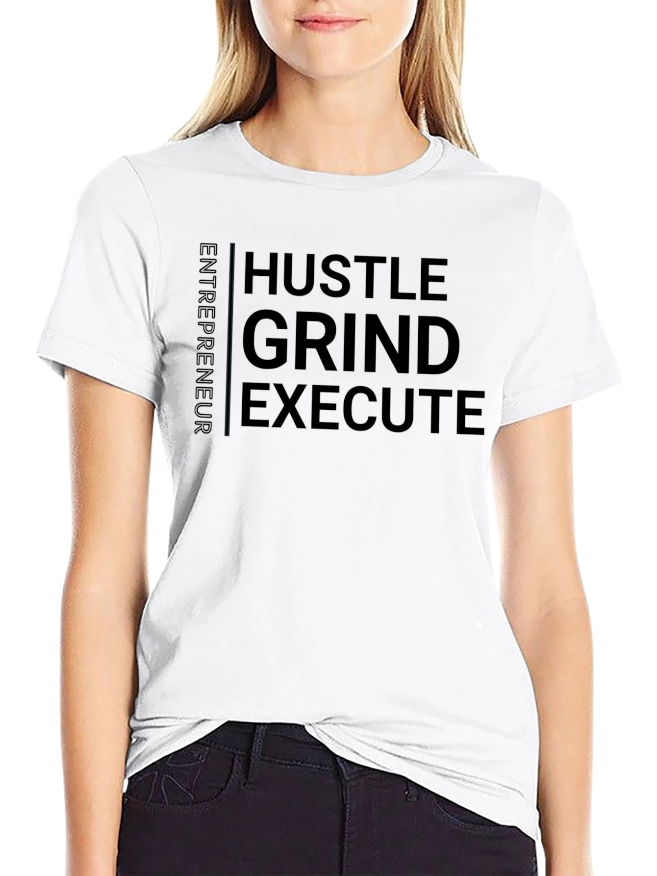 Hustle Grind Execute Entrepreneur T-Shirt
