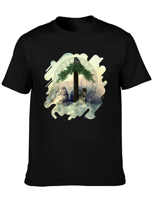 Yggdrasil Viking T-Shirt - Norse Mythology