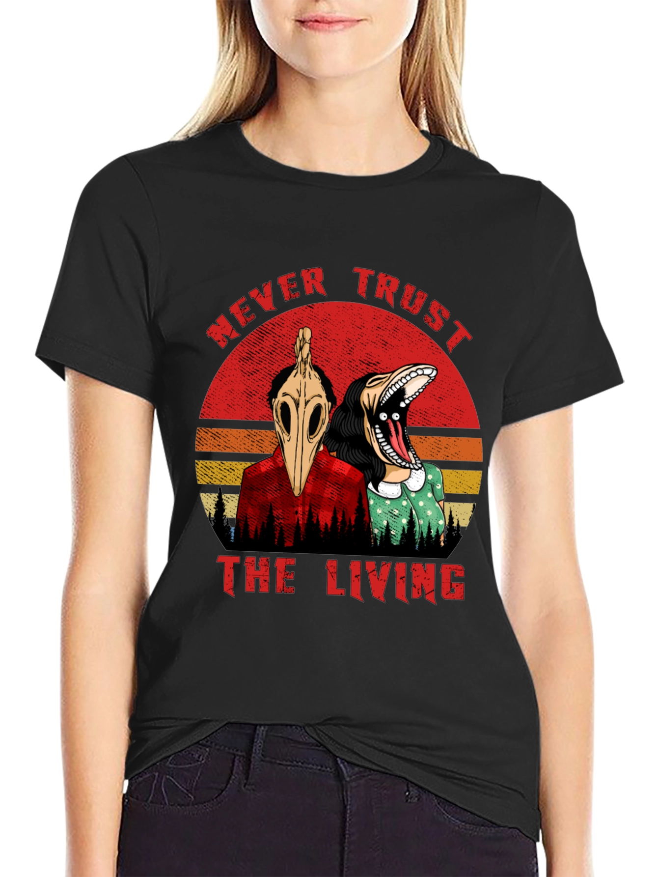 Never Trust the Living Graphic Tee