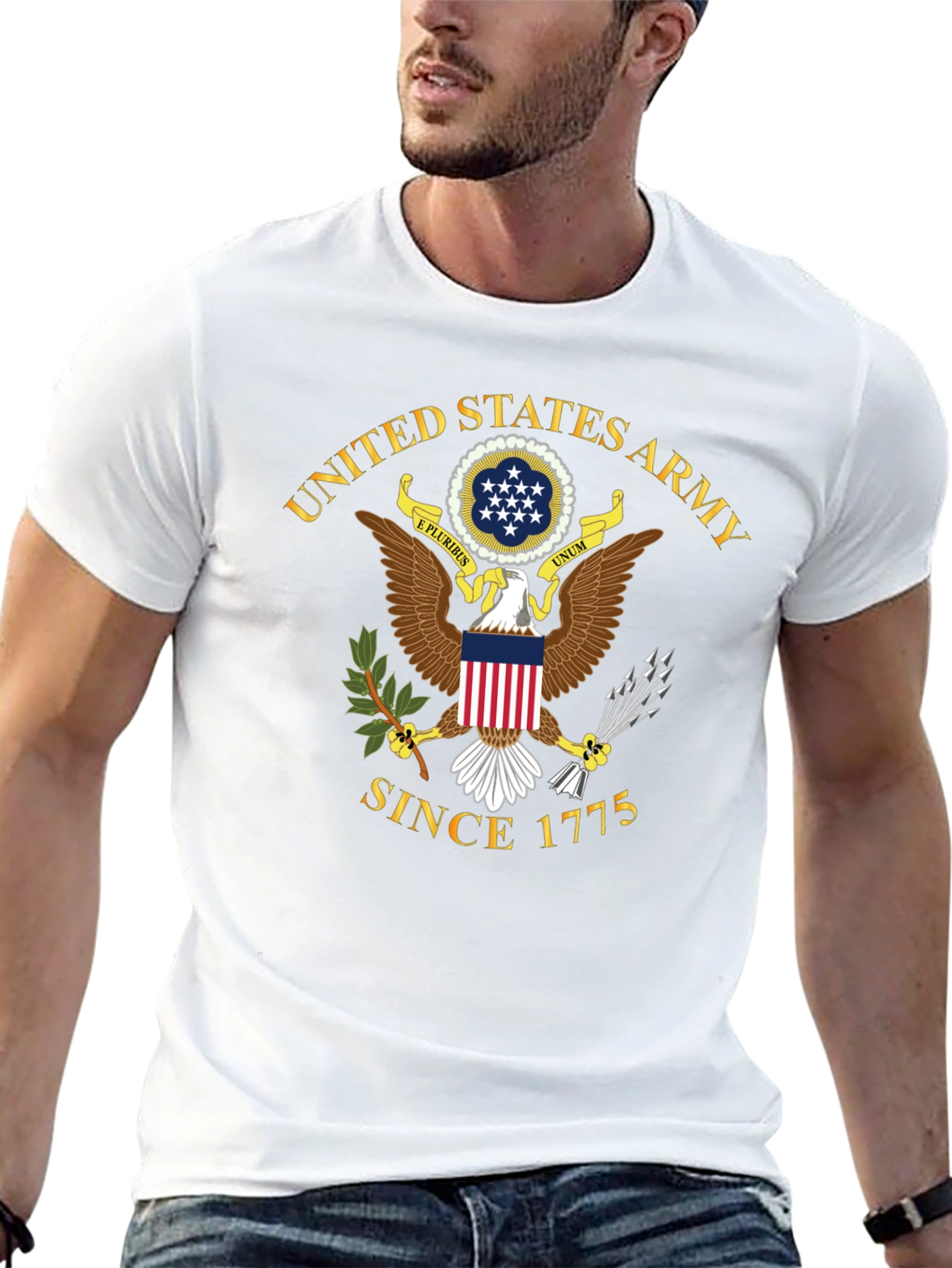 US Army Eagle T-Shirt - Military Pride Tee