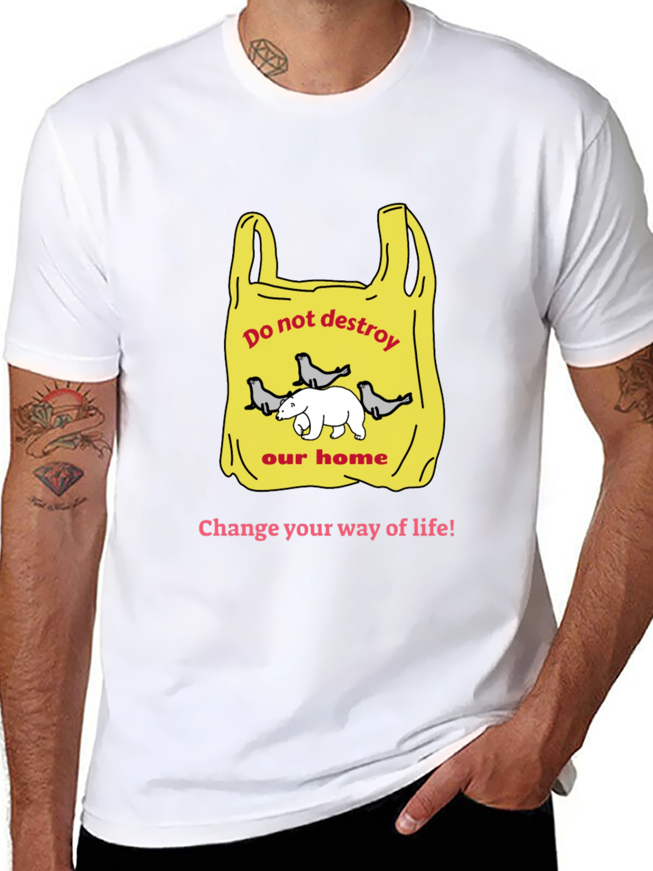 Eco-Friendly T-Shirt: Save Our Home