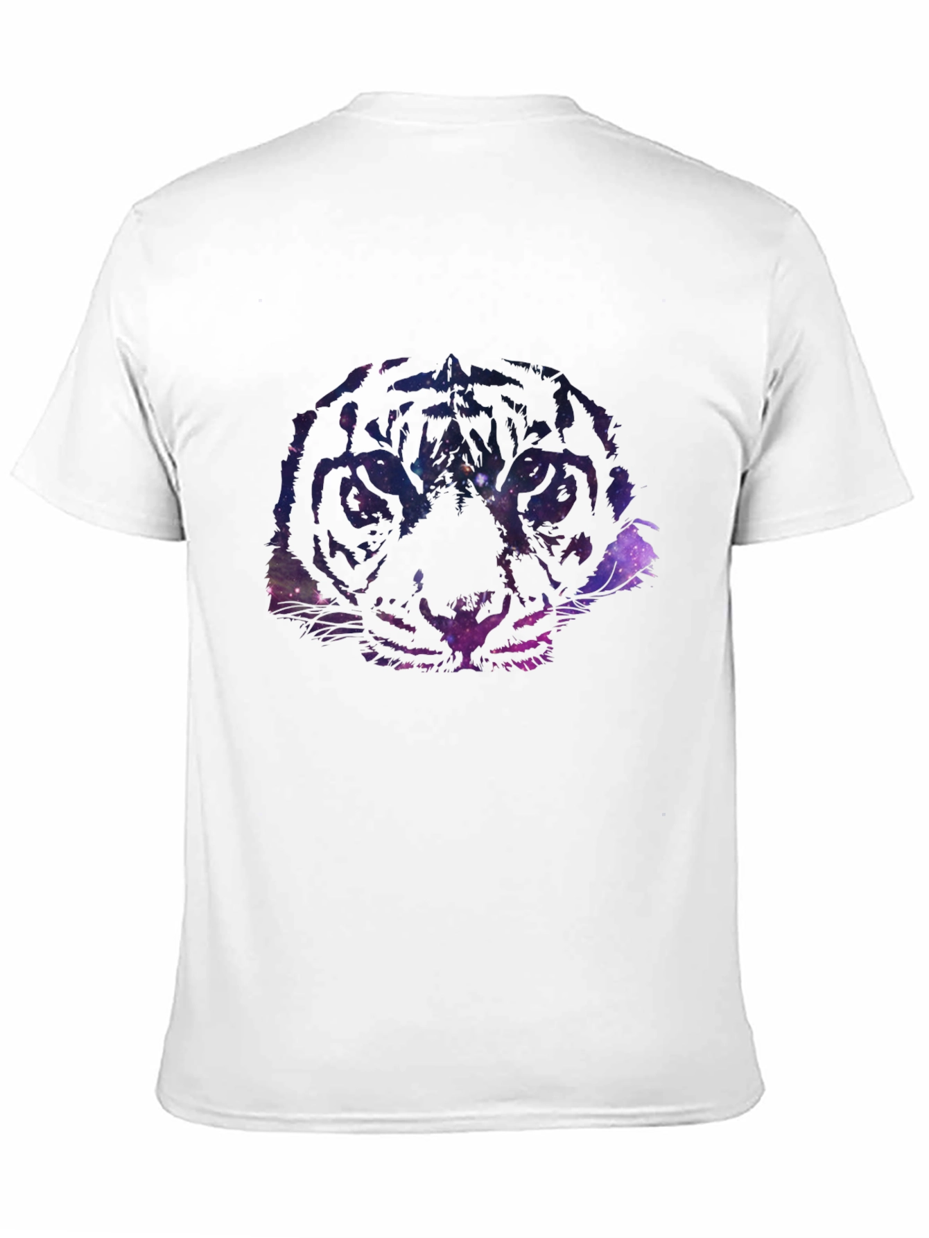 Galaxy Tiger Graphic Tee - Cosmic Style