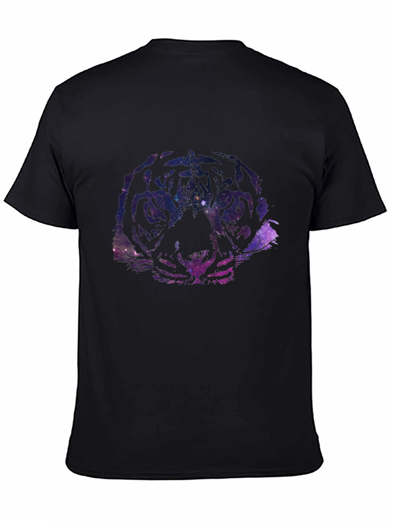 Galaxy Tiger Graphic Tee - Cosmic Style