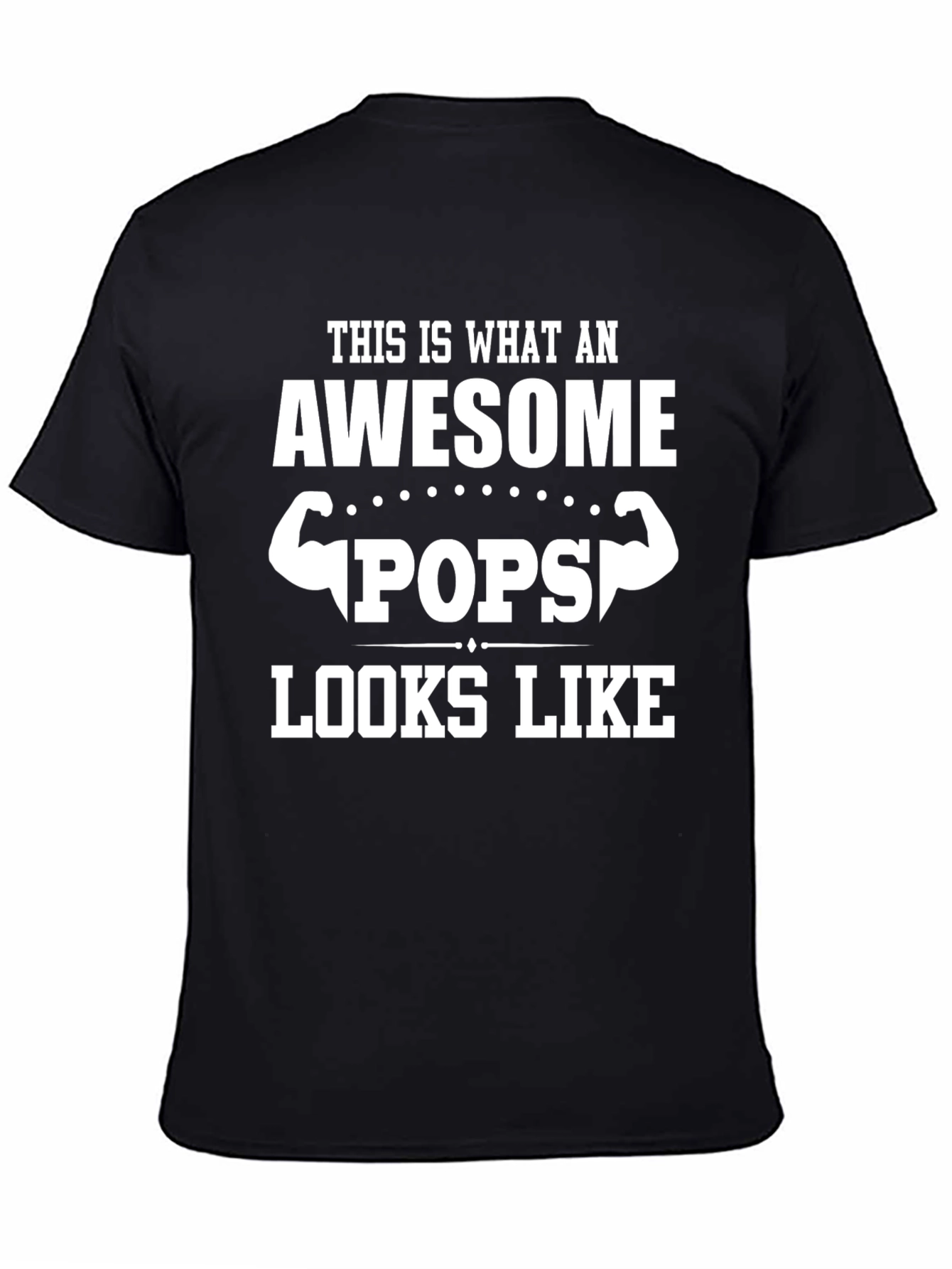 Awesome Pops T-Shirt - Gift for Fathers Day