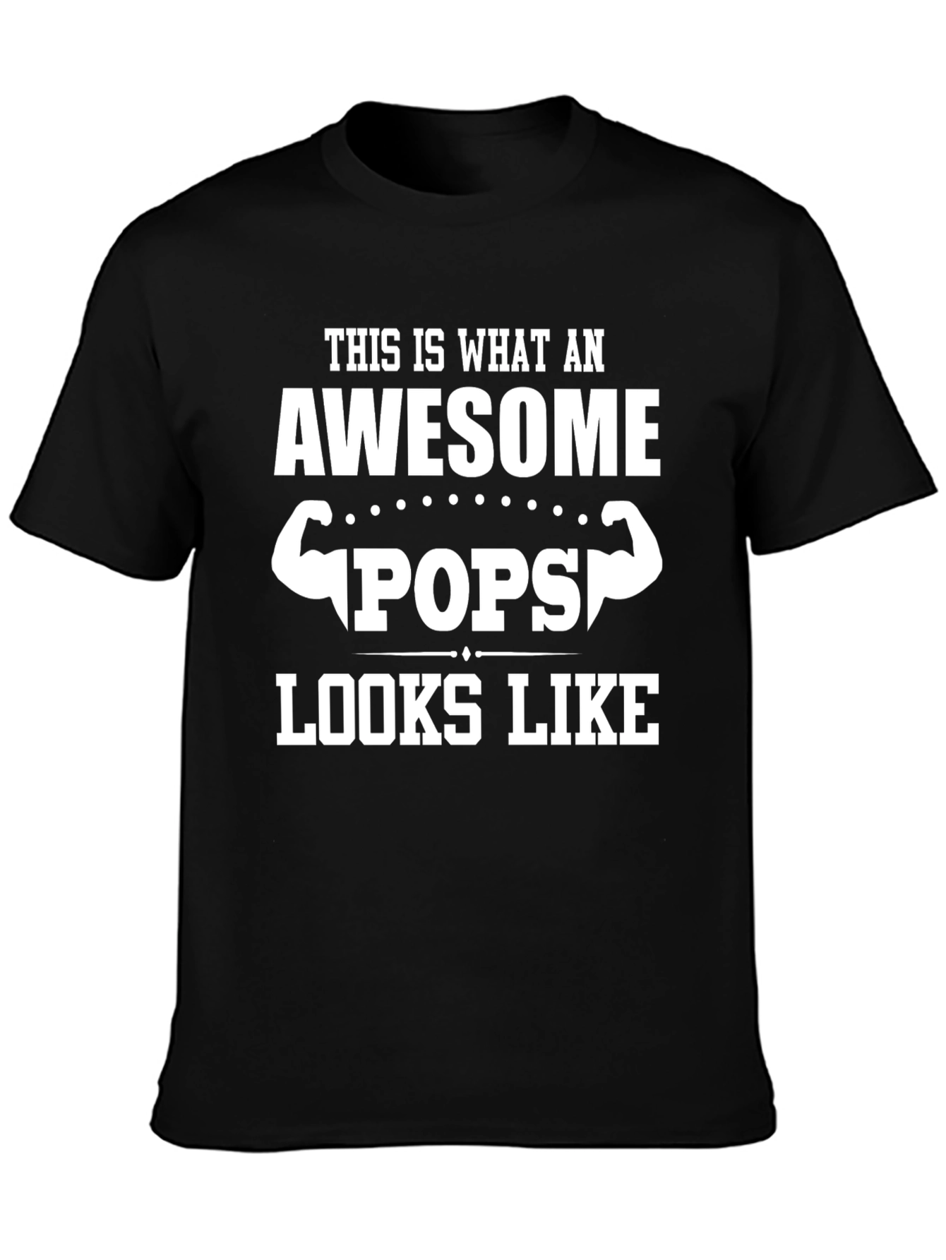 Awesome Pops T-Shirt - Gift for Fathers Day