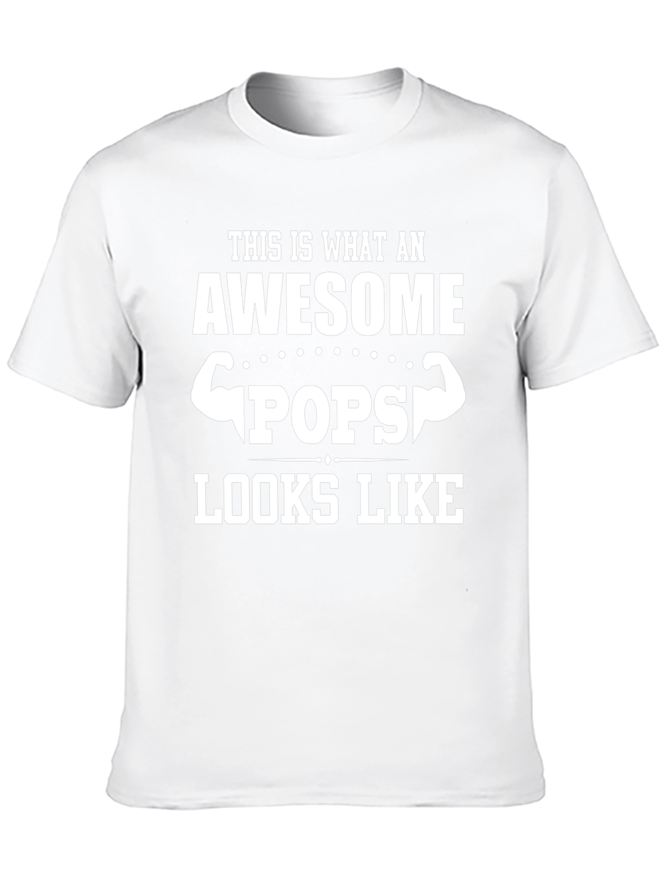 Awesome Pops T-Shirt - Gift for Fathers Day