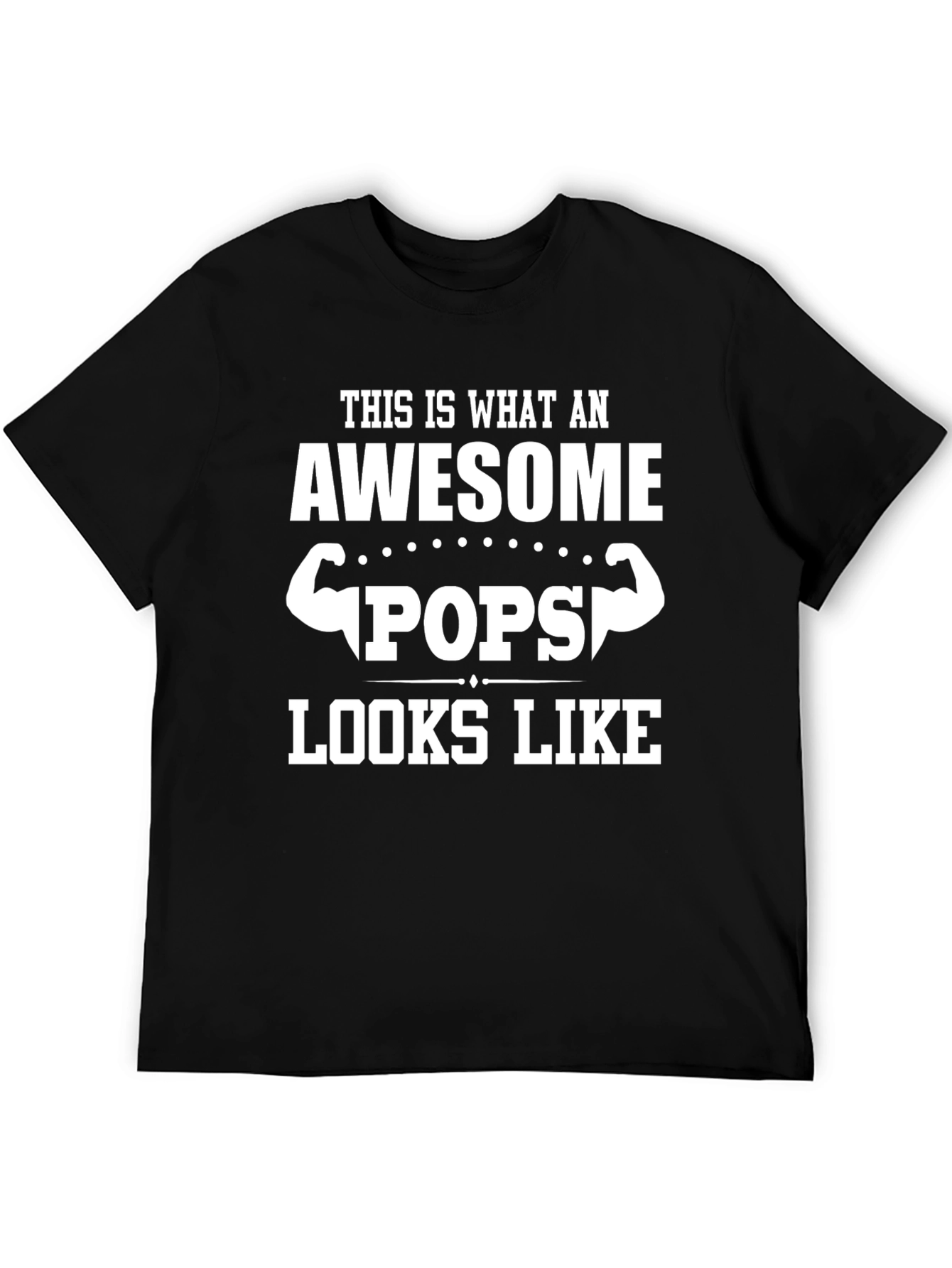 Awesome Pops T-Shirt - Gift for Fathers Day
