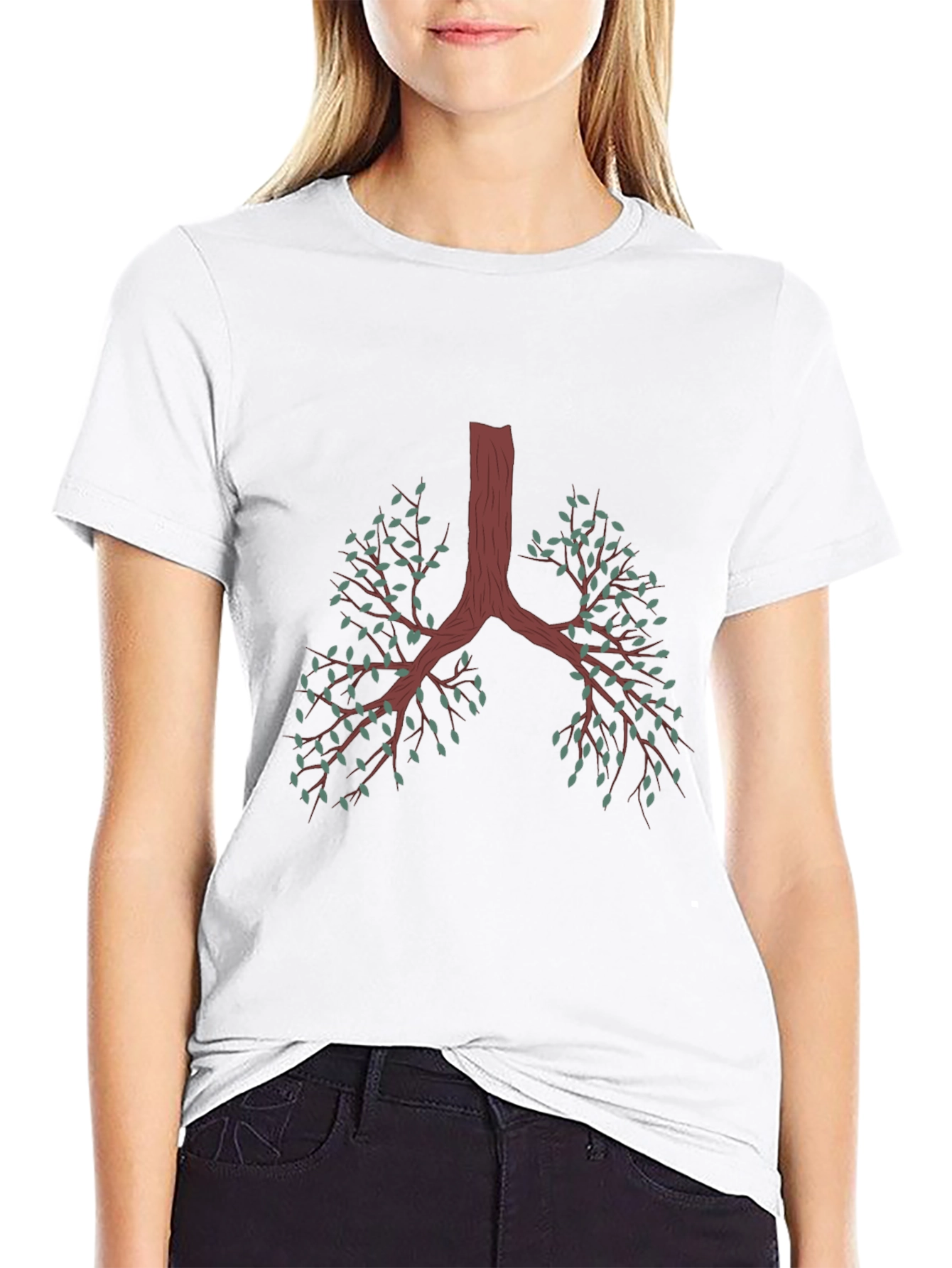 Lung Tree Black Graphic Tee