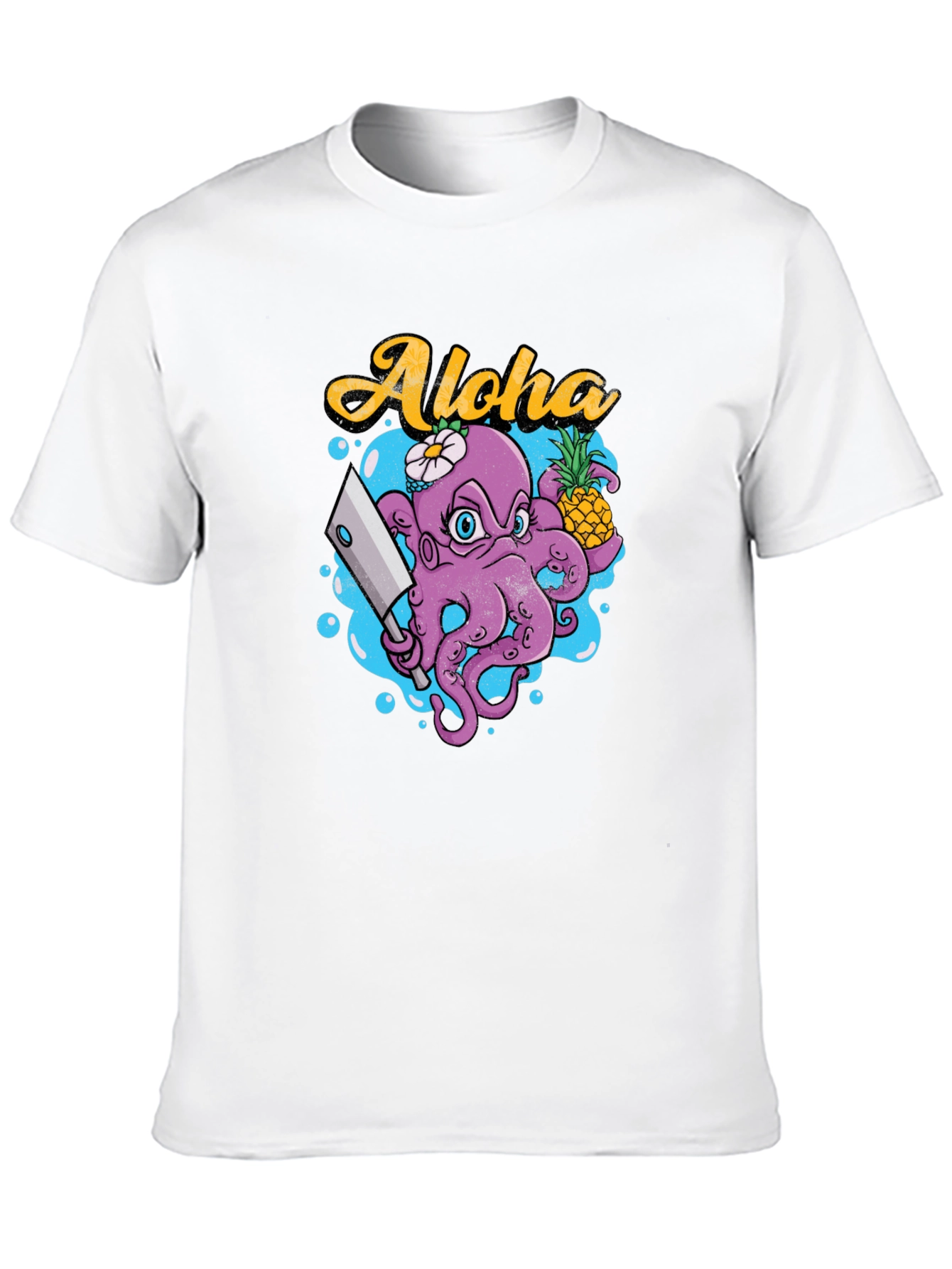 Aloha Octopus Graphic T-Shirt