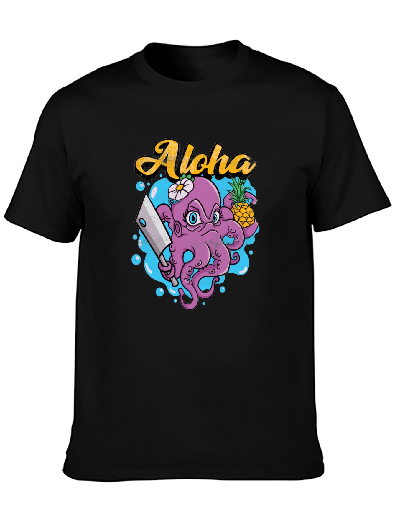 Aloha Octopus Graphic T-Shirt