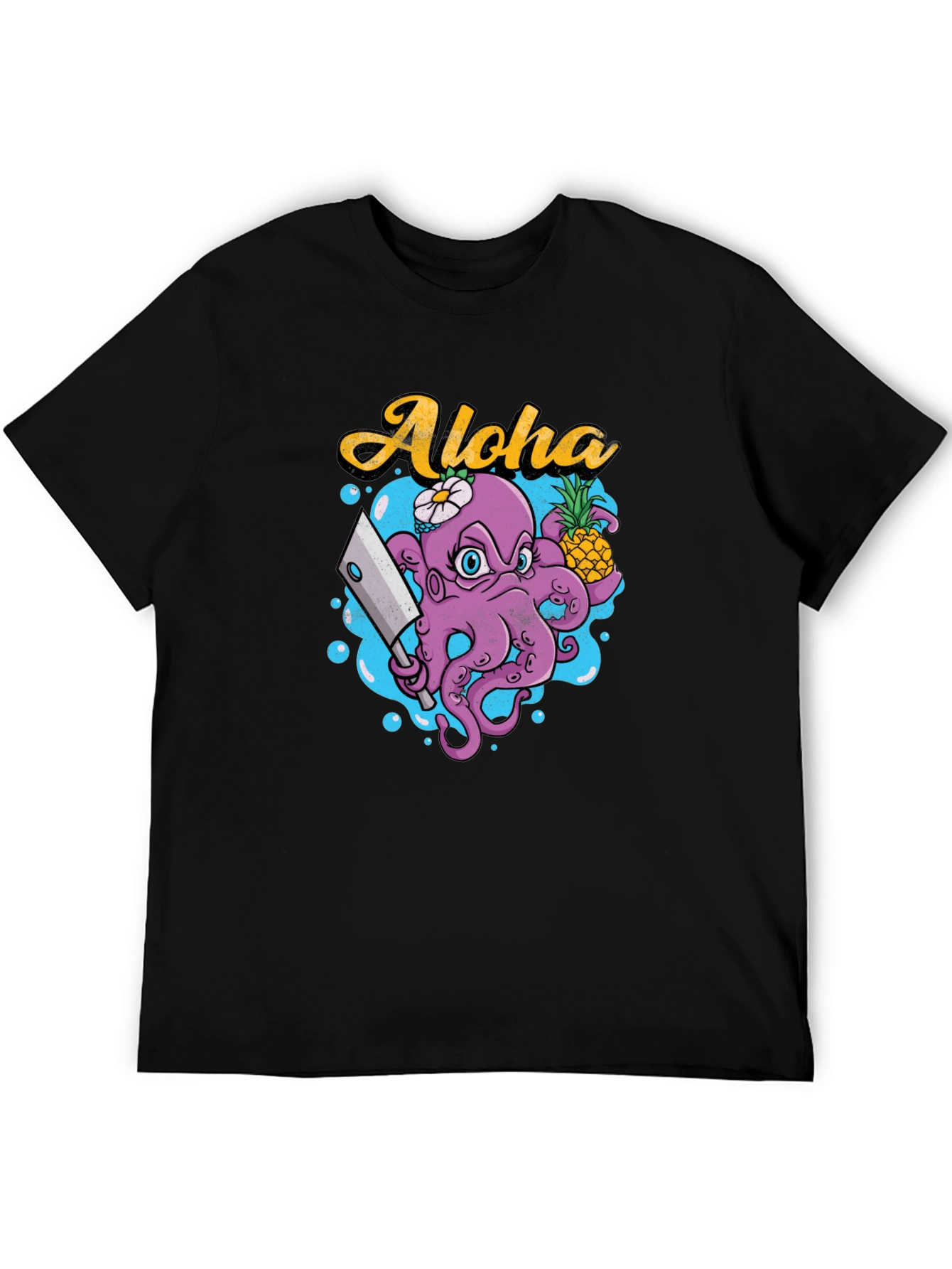 Aloha Octopus Graphic T-Shirt