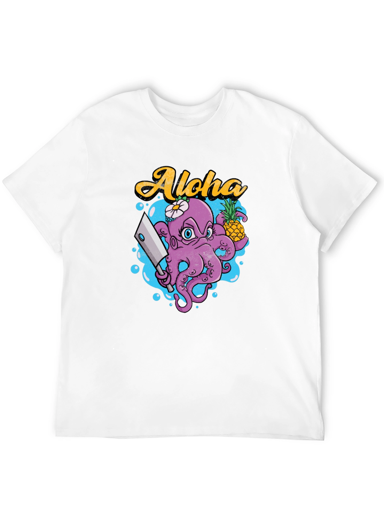 Aloha Octopus Graphic T-Shirt
