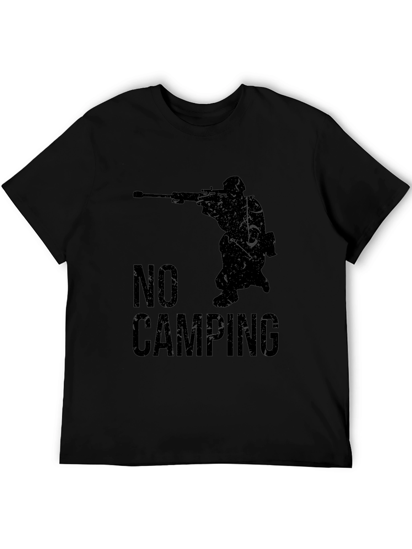 No Camping Sniper T-Shirt