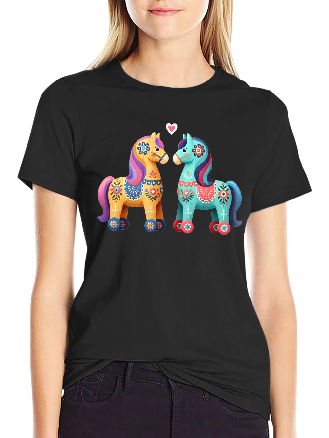 Whimsical Horse Love T-Shirt
