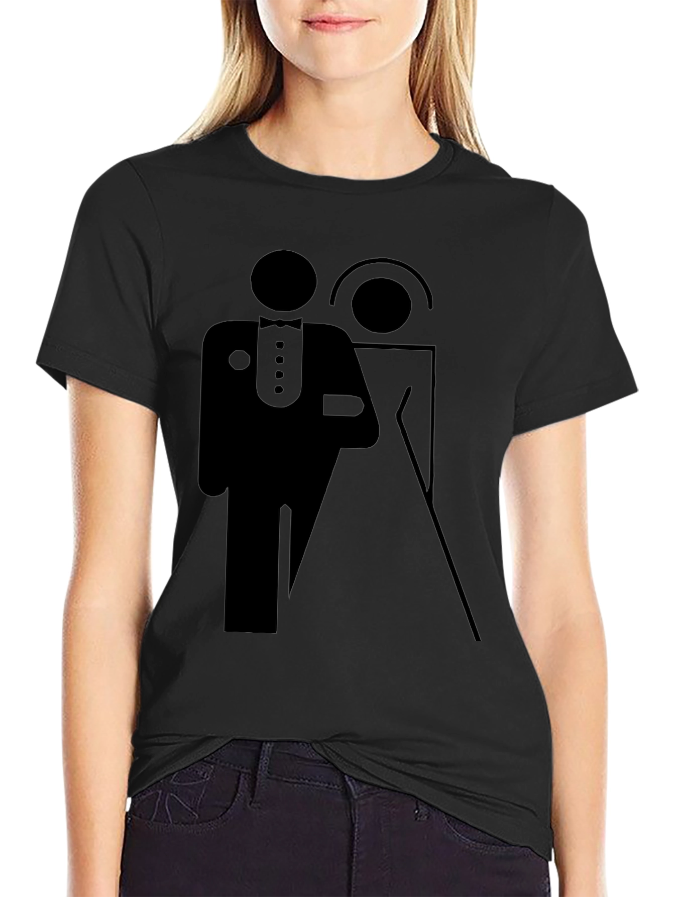 Bride and Groom Graphic Tee