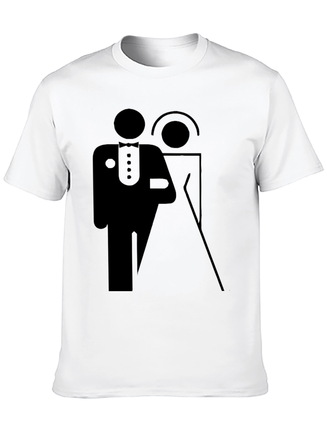 Bride and Groom Graphic Tee