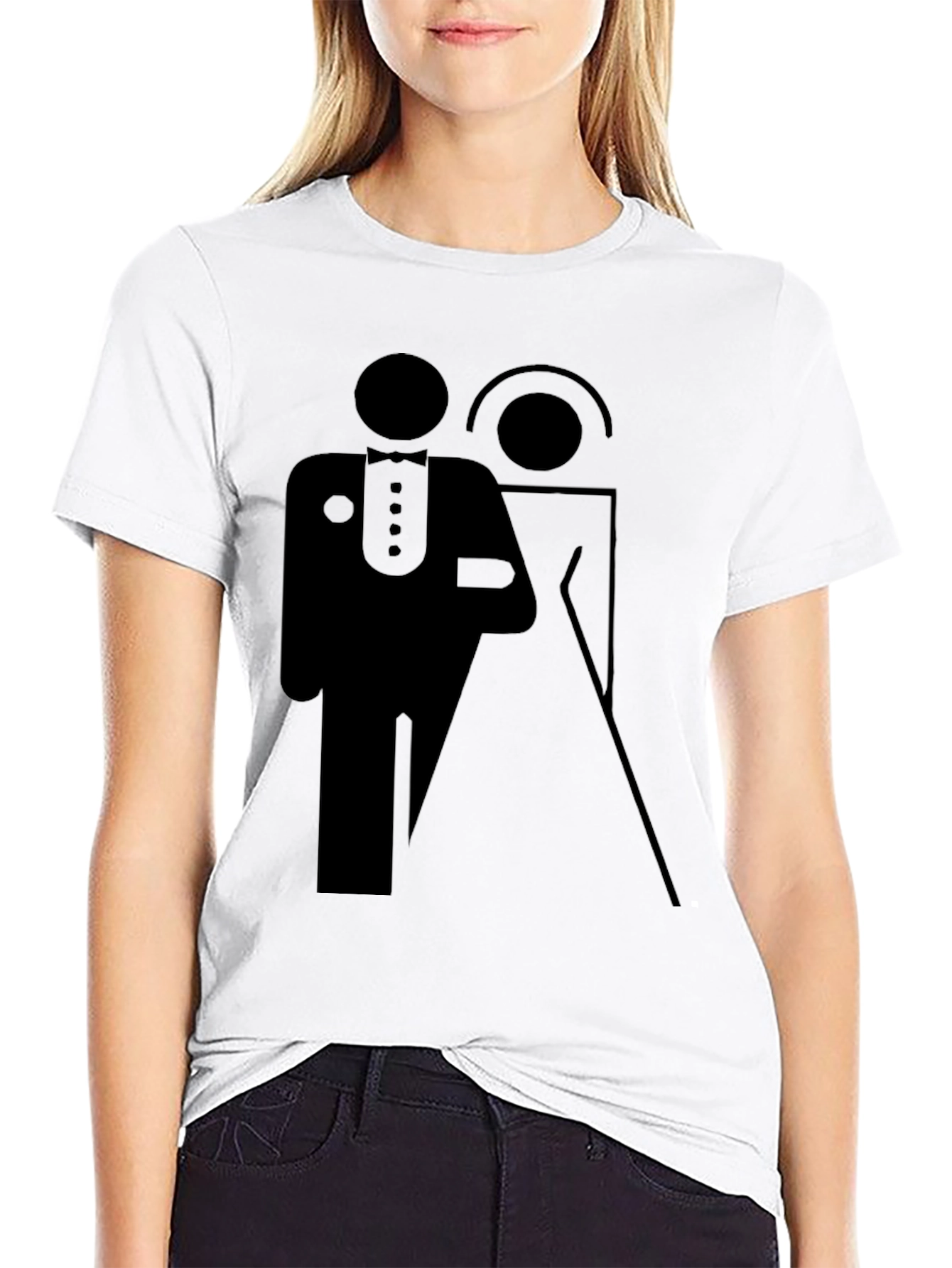 Bride and Groom Graphic Tee
