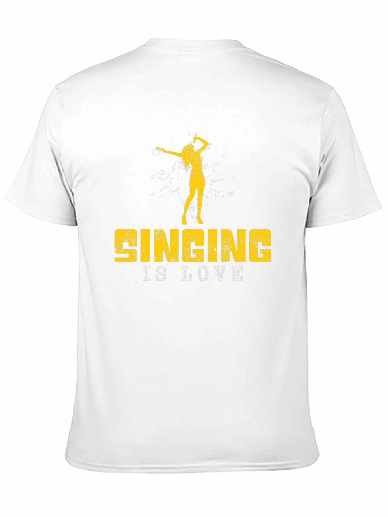 Singing is Love T-Shirt - Black Graphic Tee