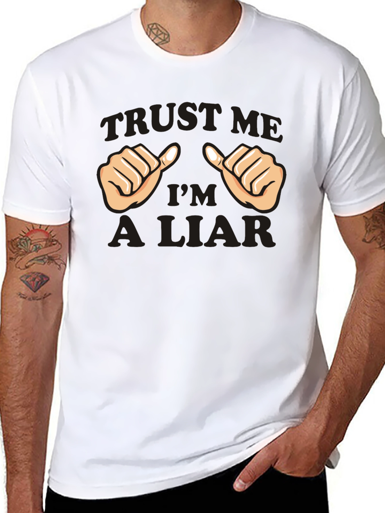 Trust Me Im A Liar Graphic T-Shirt