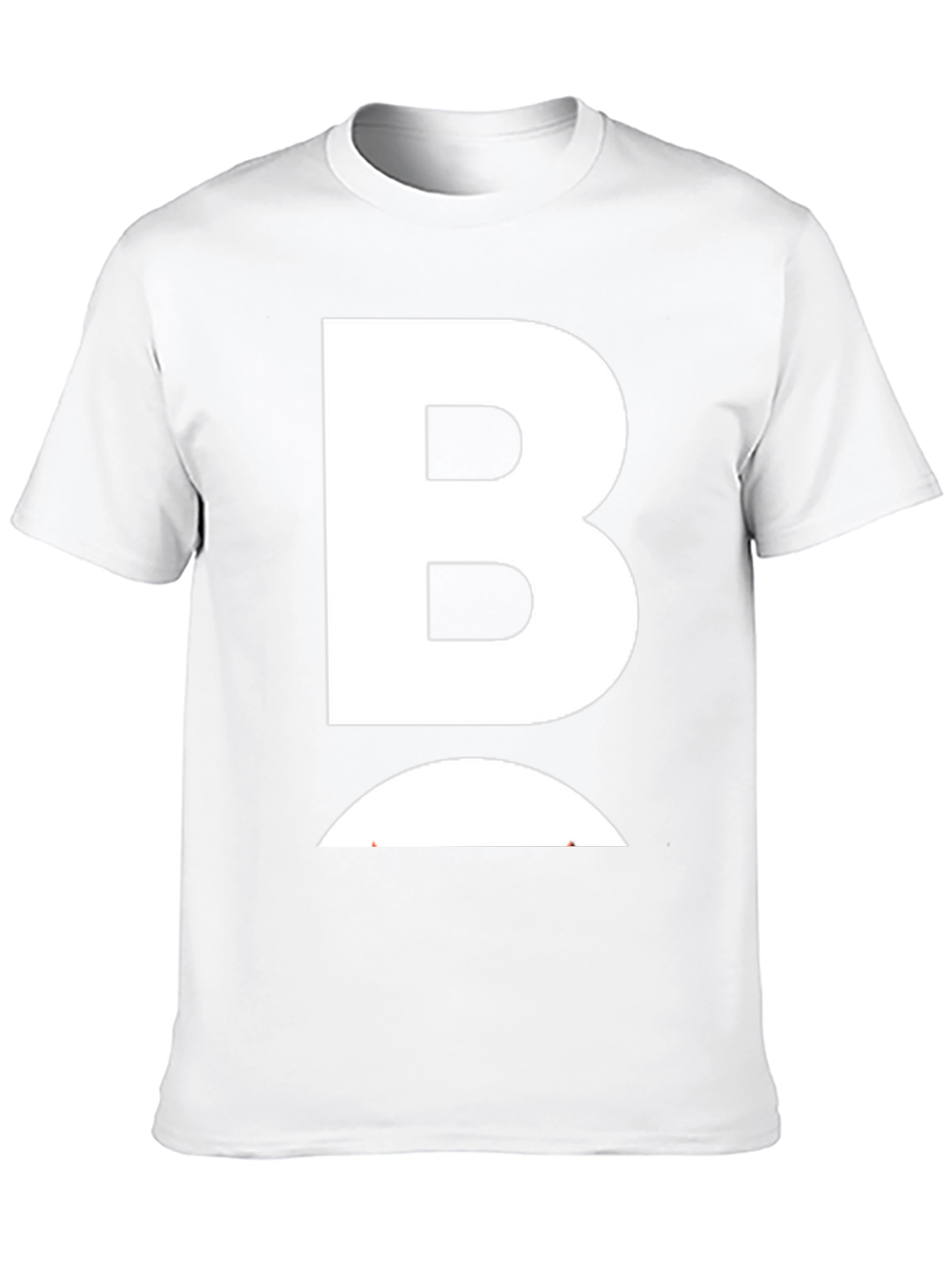Bold B Graphic Tee - Stylish Black Cotton T-Shirt