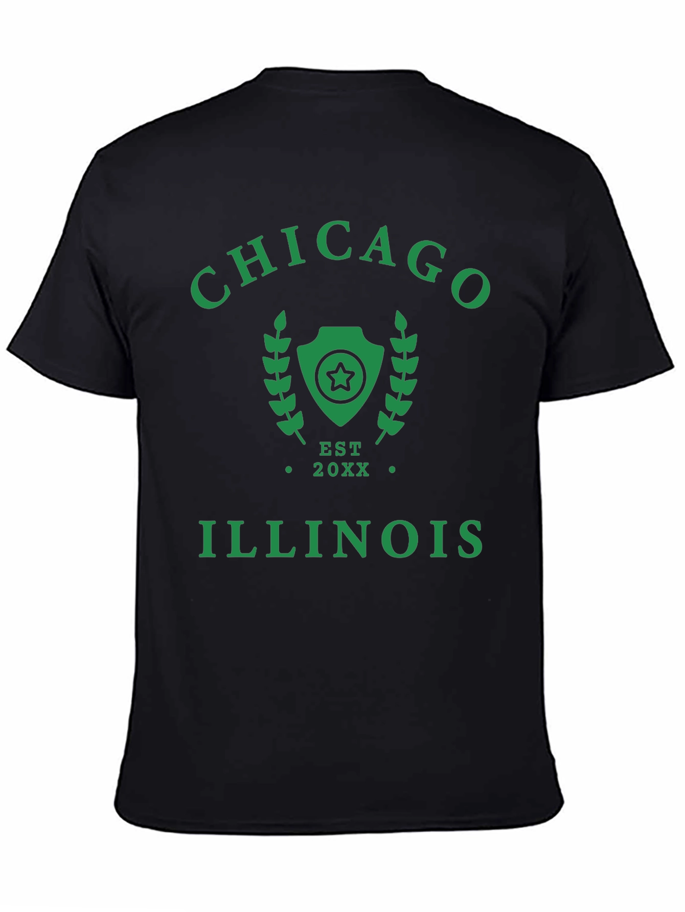 Chicago Illinois Est 20XX Graphic Tee