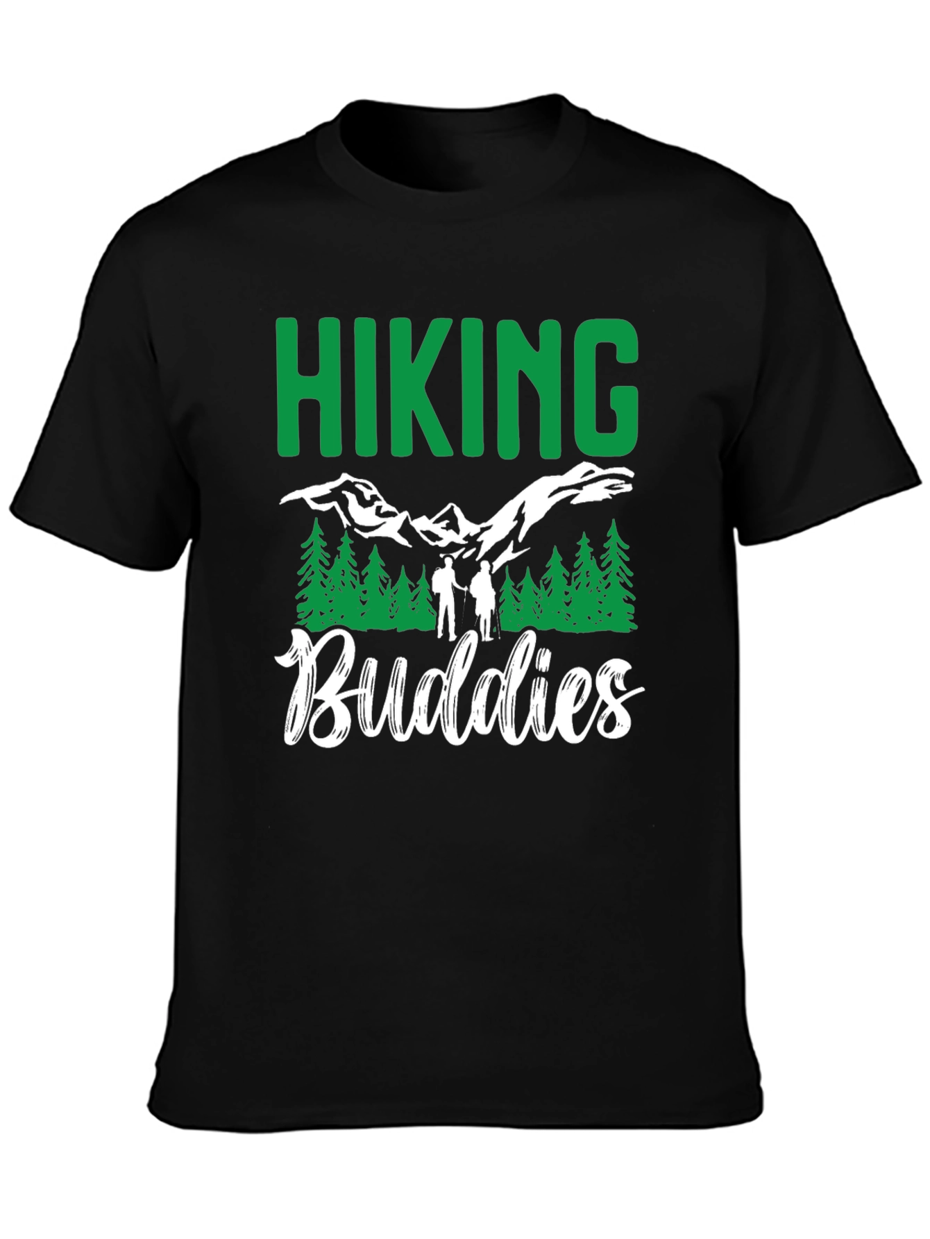 Hiking Buddies Graphic Tee - Outdoor Adventure Shirt