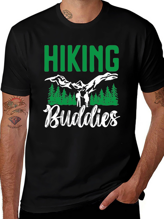 Hiking Buddies Graphic Tee - Outdoor Adventure Shirt