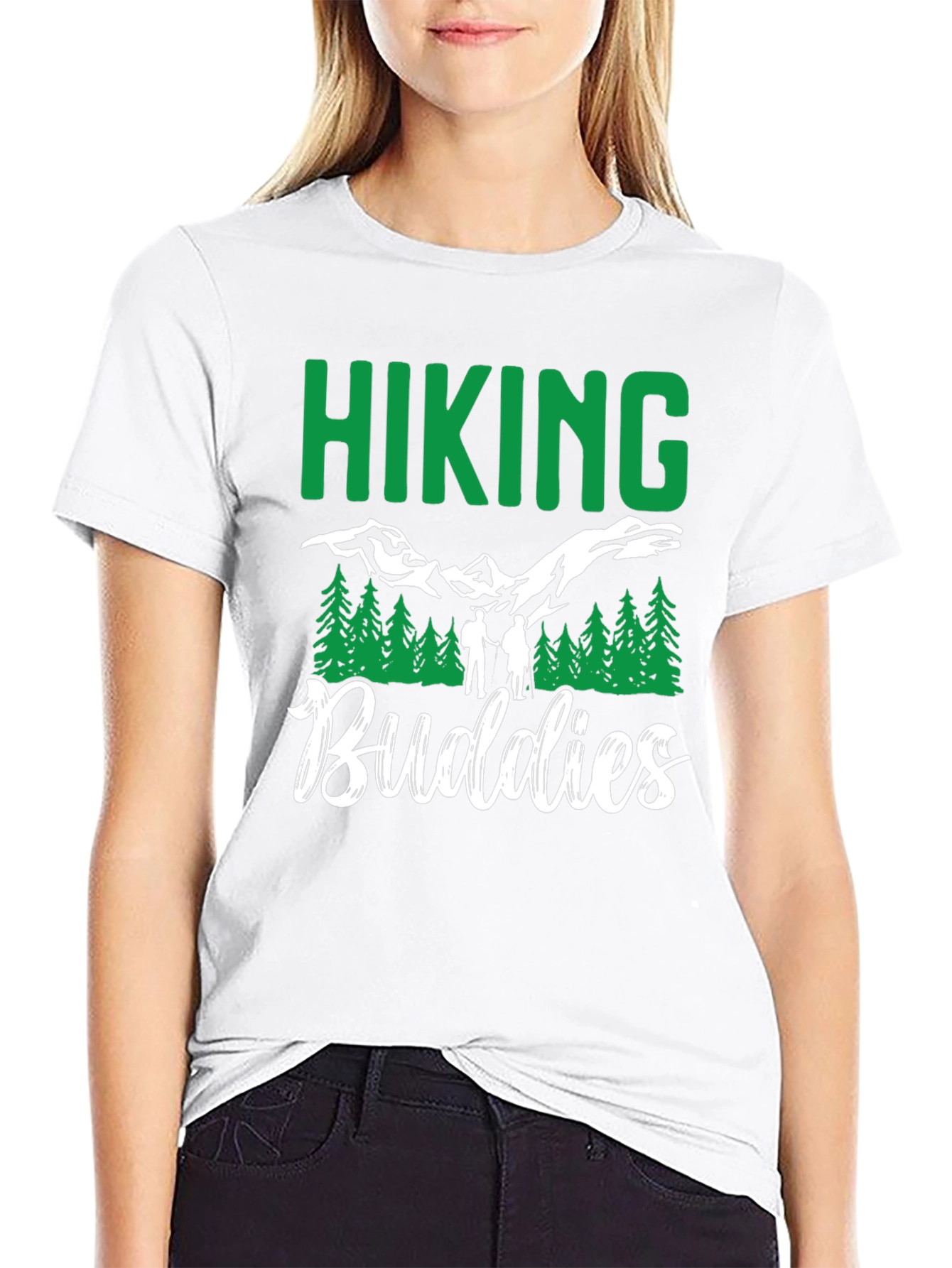 Hiking Buddies Graphic Tee - Outdoor Adventure Shirt