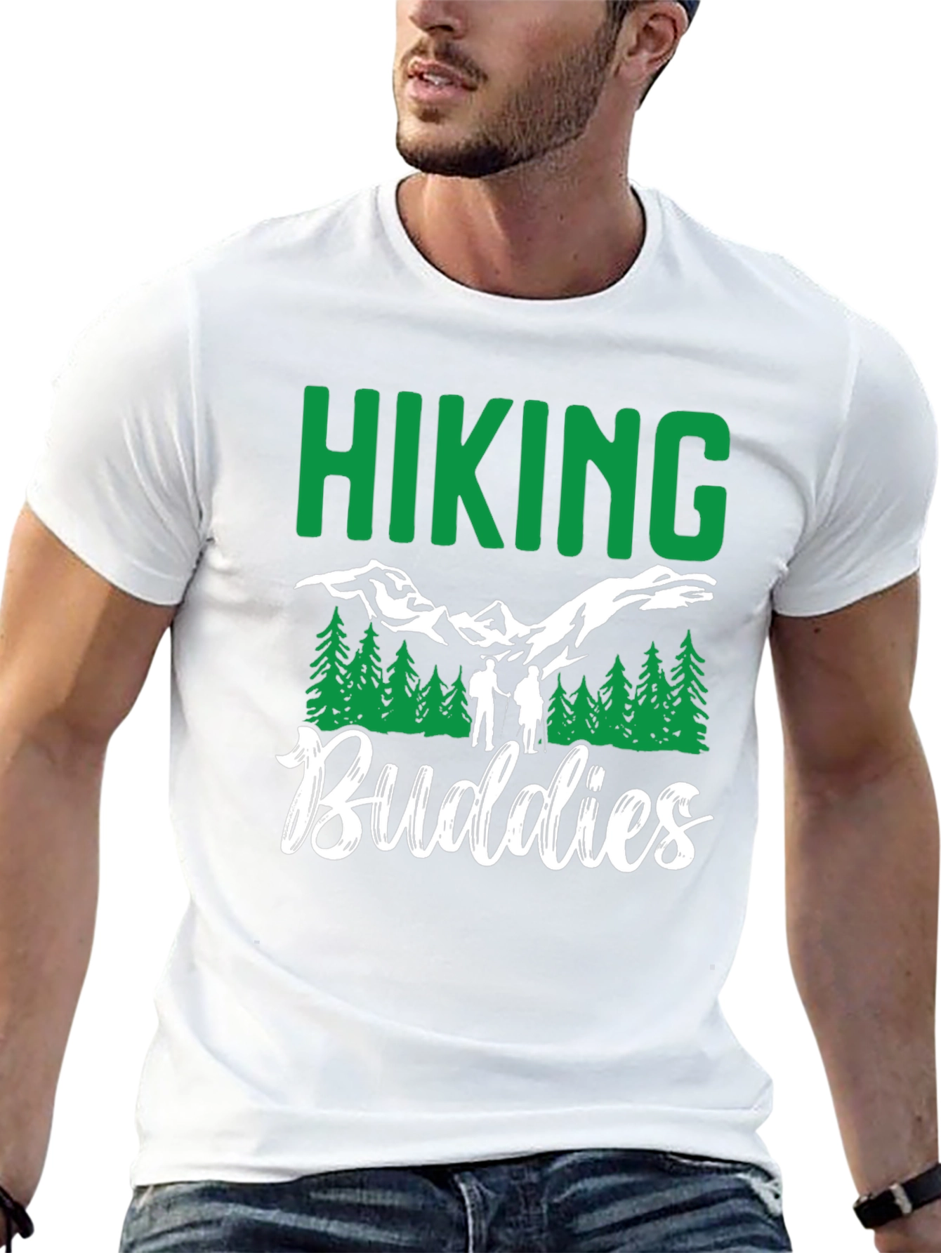 Hiking Buddies Graphic Tee - Outdoor Adventure Shirt