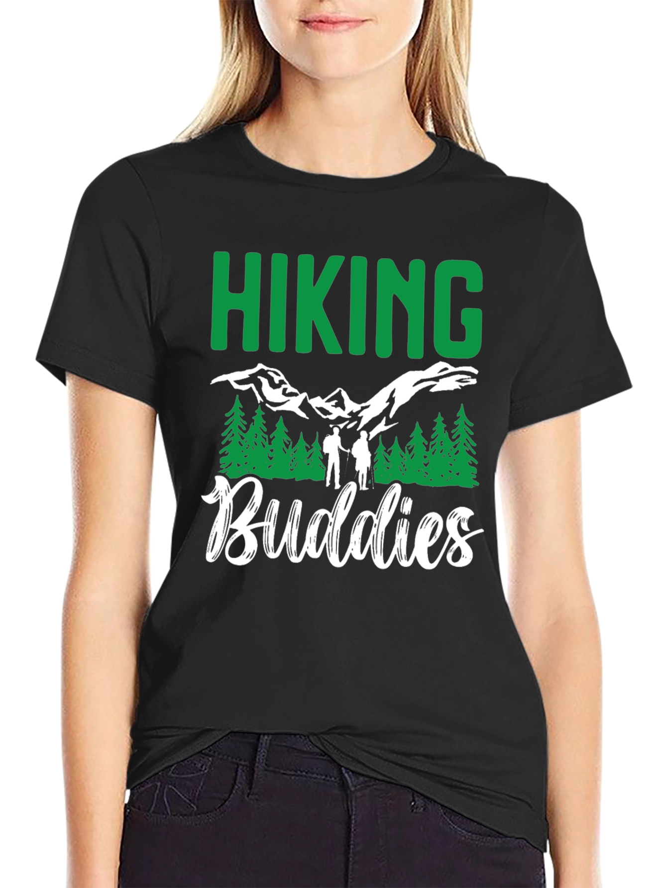 Hiking Buddies Graphic Tee - Outdoor Adventure Shirt