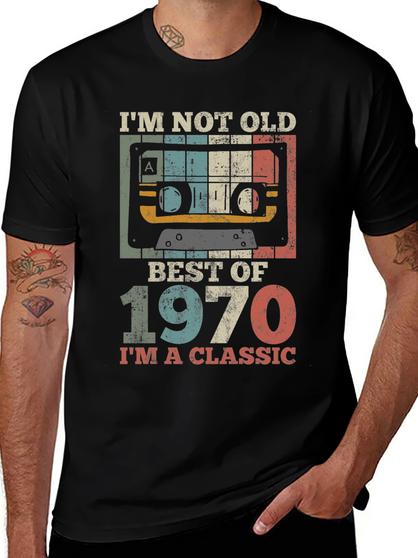 Retro 1970s Classic Graphic T-Shirt