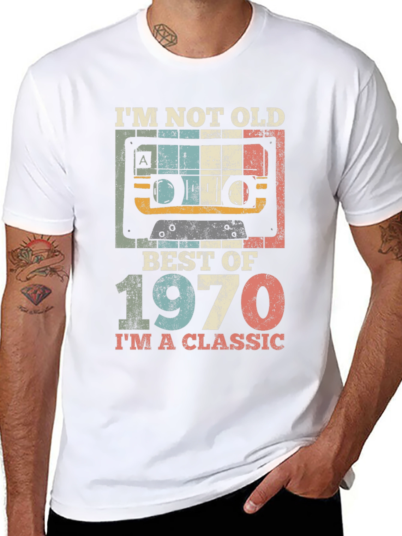 Retro 1970s Classic Graphic T-Shirt