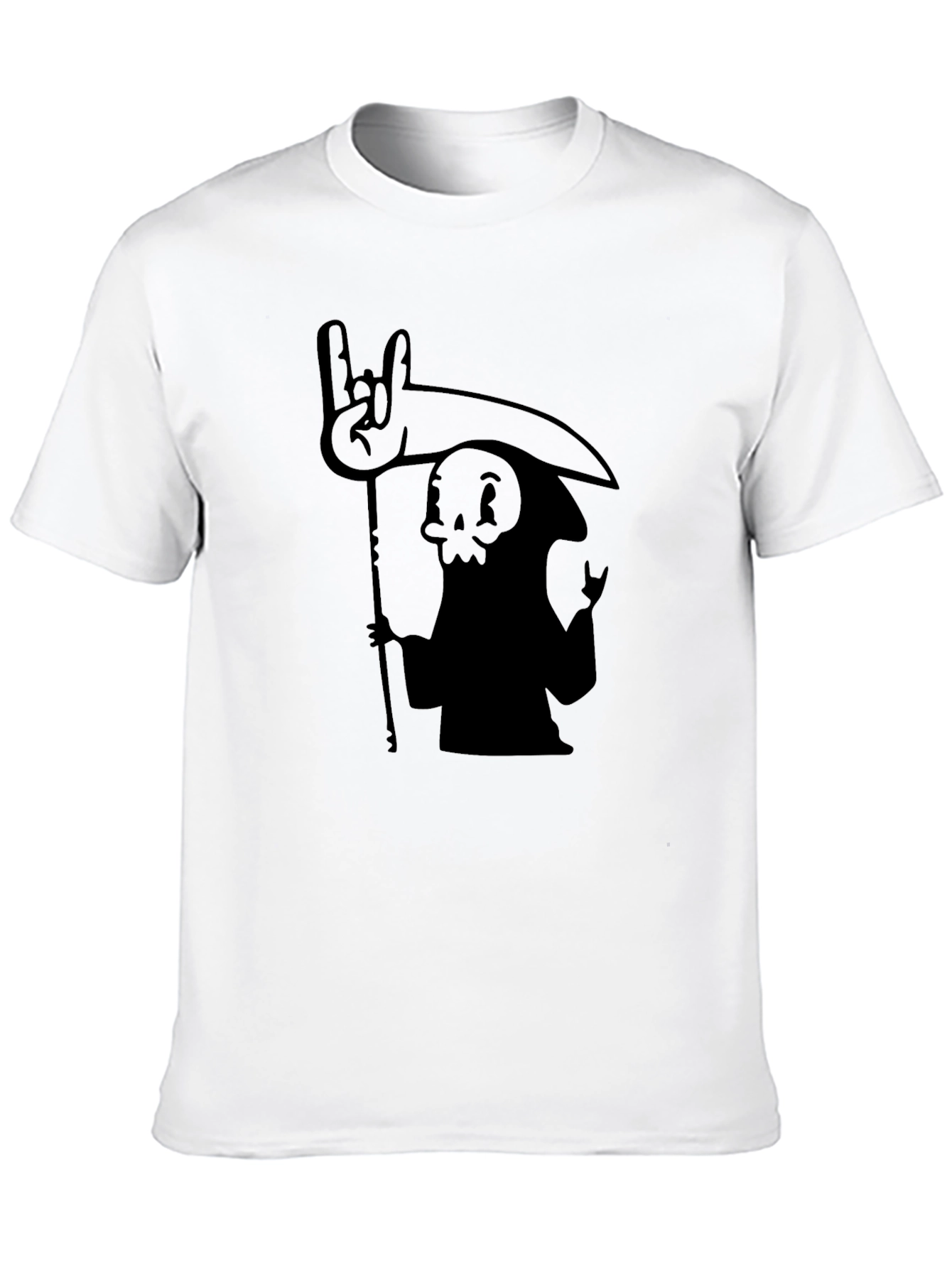 Rock On Grim Reaper Black T-Shirt