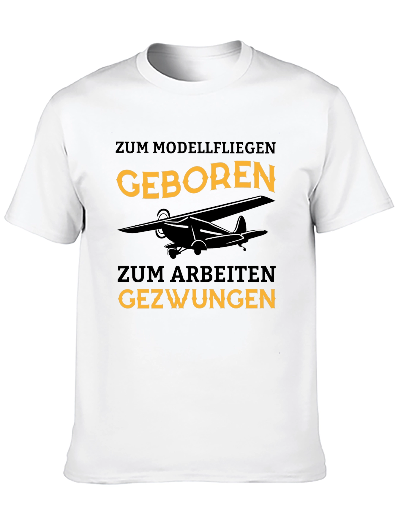Model Airplane T-Shirt - Born to Fly