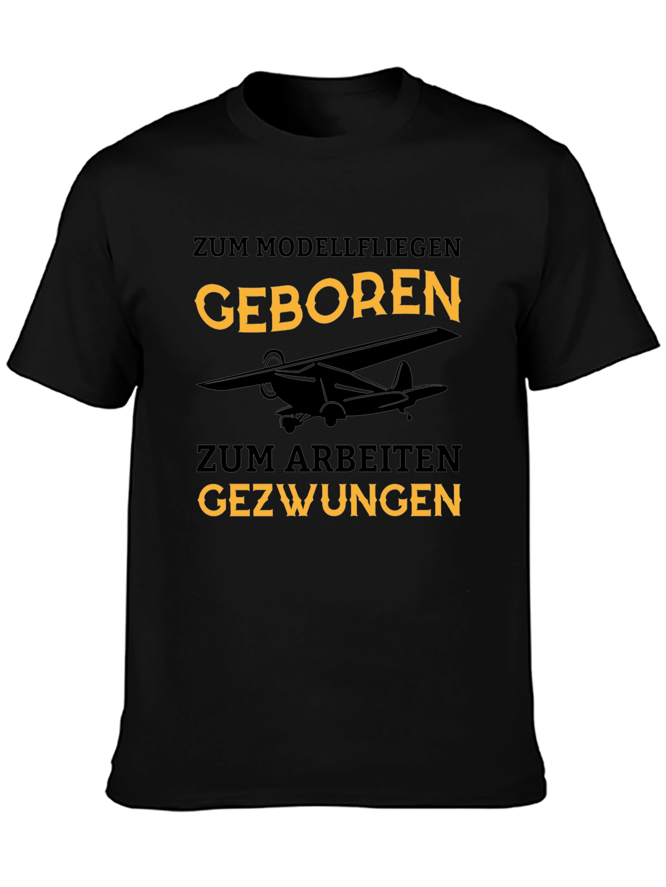 Model Airplane T-Shirt - Born to Fly