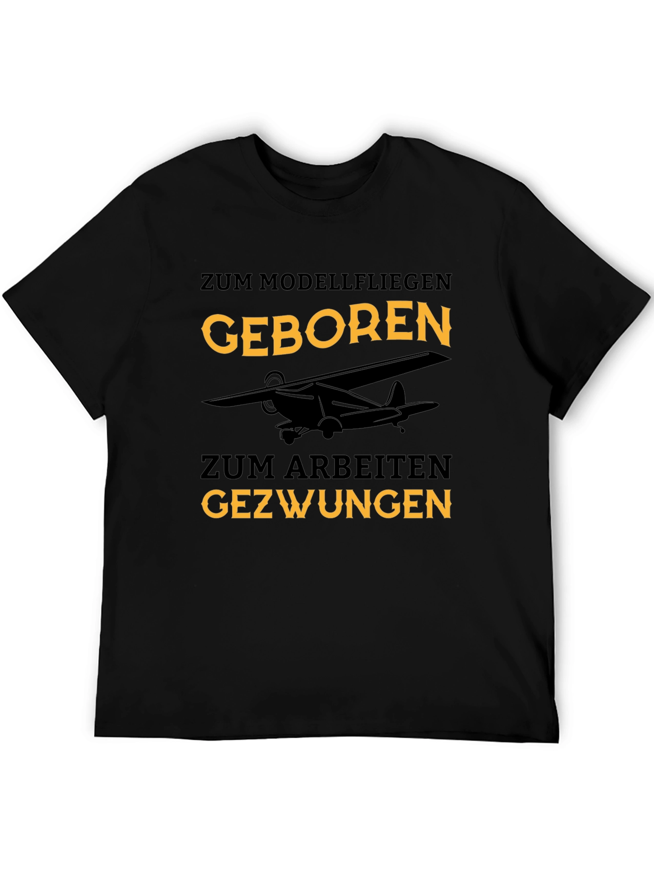 Model Airplane T-Shirt - Born to Fly