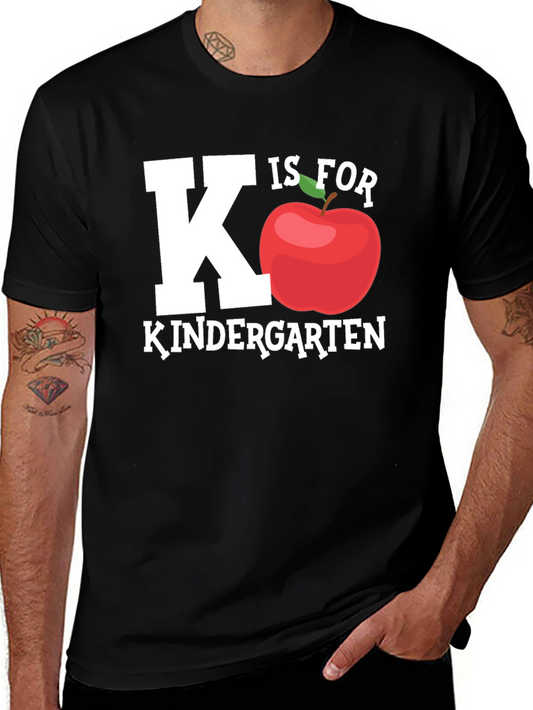 K is for Kindergarten T-Shirt - Back to School